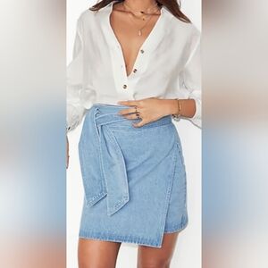 Never Fully Dressed Blue Mini Skirt